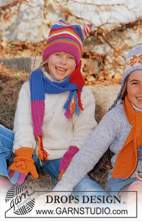 Free patterns - Vantar & Handskar till barn / DROPS Children 12-16