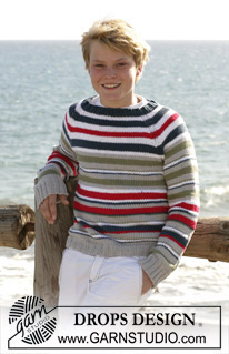 Free patterns - Einfache Pullover für Kinder / DROPS Children 15-14