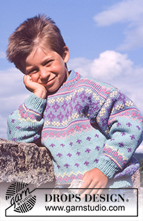 Free patterns - Norvégmintás pulóverek gyerekeknek / DROPS Children 2-2