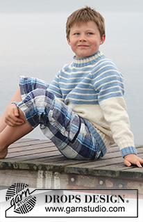 Free patterns - Dětské jednoduché pulovry / DROPS Children 27-25