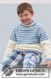 Free patterns - Einfache Pullover für Kinder / DROPS Children 27-25