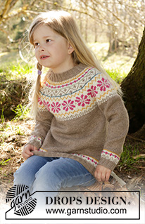 Free patterns - Nordische Pullover für Kinder / DROPS Children 27-8