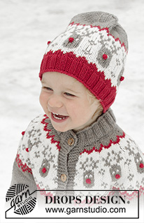 Free patterns - Bonnets de Noël / DROPS Children 32-4