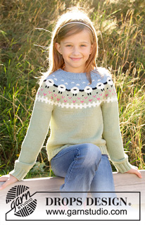 Free patterns - Nordische Pullover für Kinder / DROPS Children 34-3