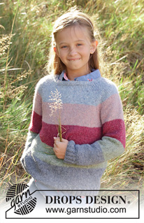 Free patterns - Basic gensere til barn / DROPS Children 34-8