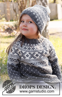 Free patterns - Nordische Pullover für Kinder / DROPS Children 37-1