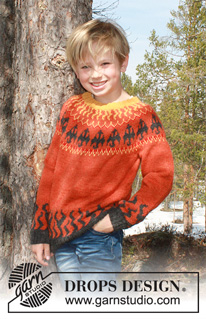 Free patterns - Norvégmintás pulóverek gyerekeknek / DROPS Children 37-11