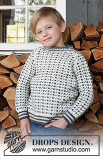 Free patterns - Nordiske bluser til børn / DROPS Children 37-9