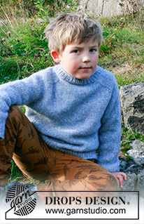 Free patterns - Dětské jednoduché pulovry / DROPS Children 40-19