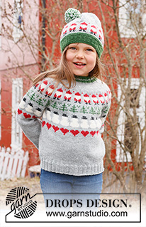 Free patterns - Nordiske bluser til børn / DROPS Children 44-14