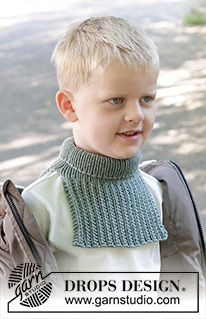 Free patterns - Schals & Kragenschals für Kinder / DROPS Children 47-23