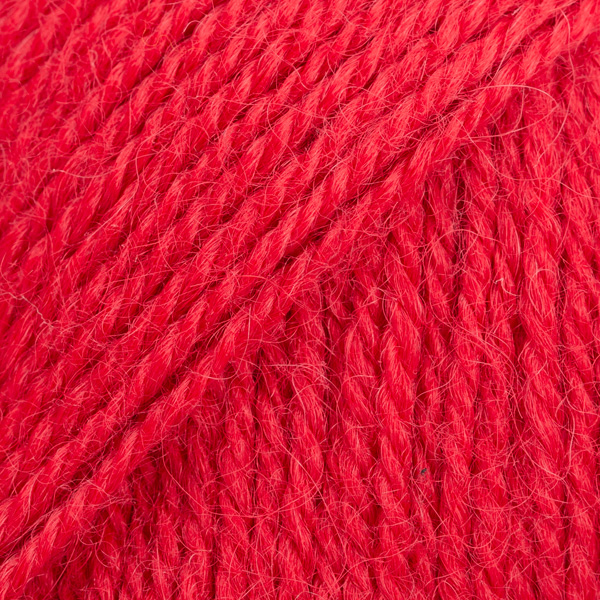DROPS Alpaca uni colour 3620, červená